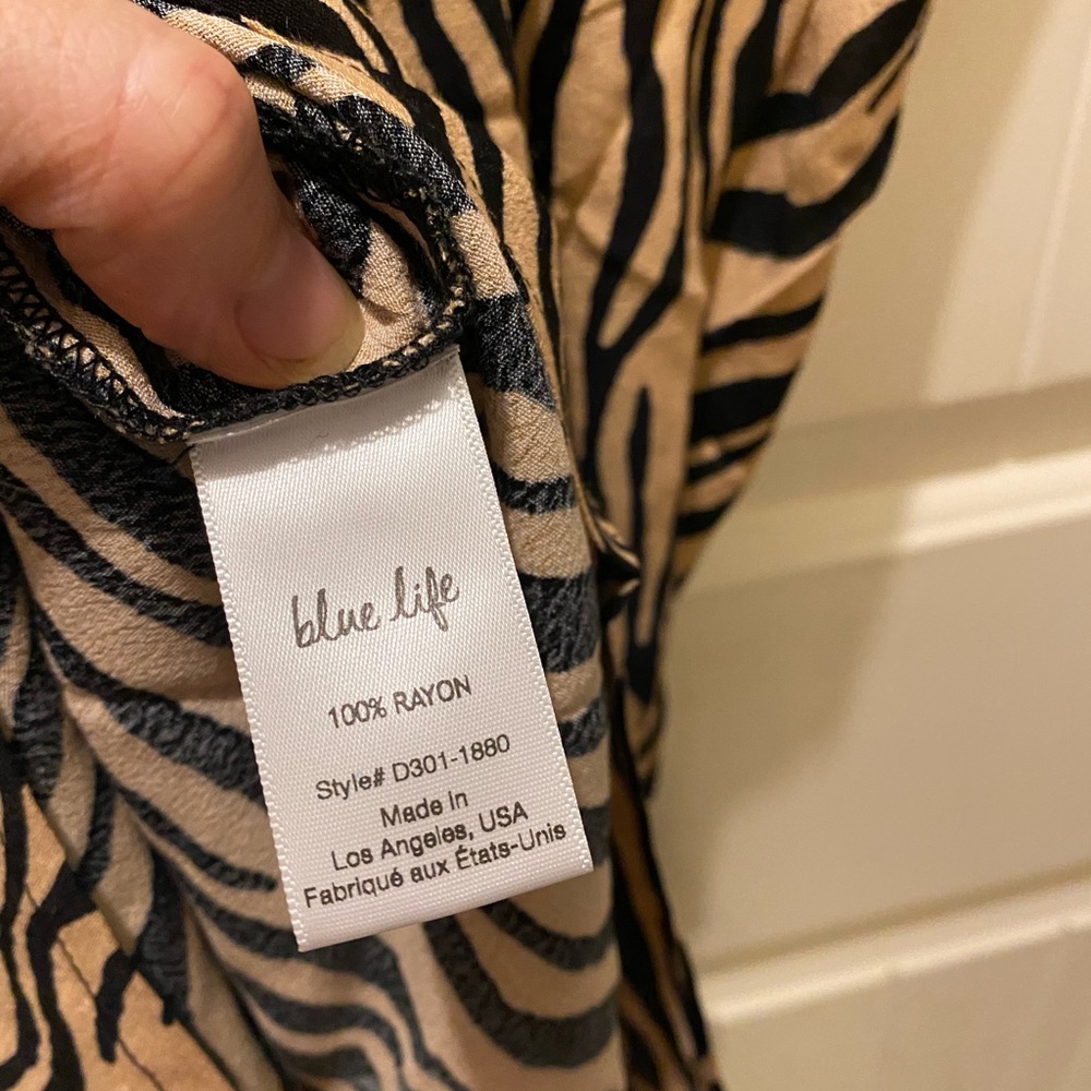 Blue Life Animal Print Hadid Mini Dress- NWOT - Picture 8 of 8
